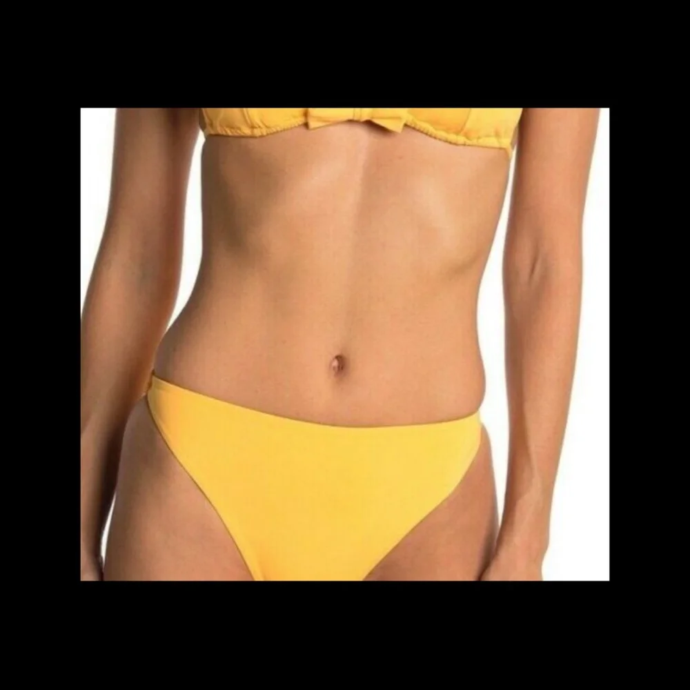 NWT [ SZ Large ] WeWoreWhat Amber Bikini Bottoms Apricot‎